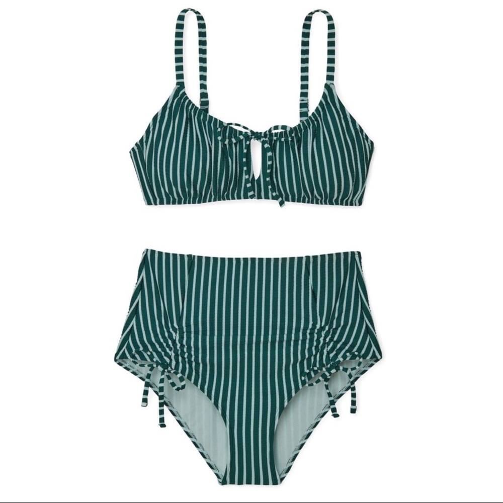Adore Me Lane Contour Striped Bikini